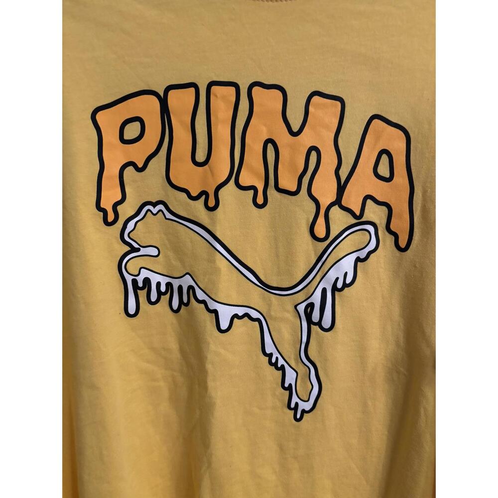 Yellow Puma XL Tee Shirt - Picture 2 of 4